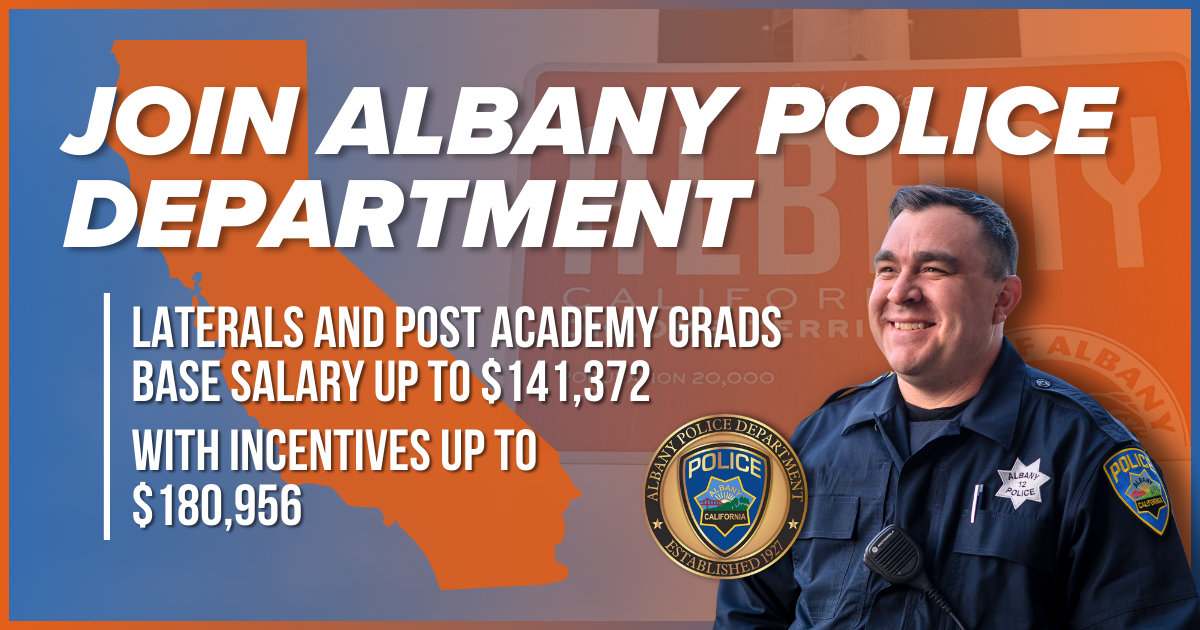 Serve the Community. Make an Impact. Join Albany PD.
